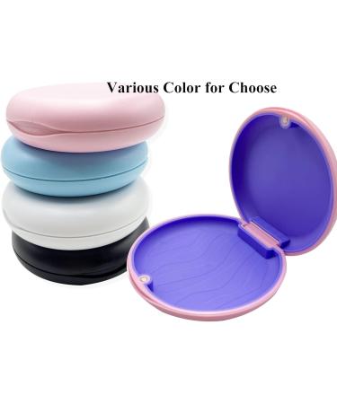 EvaGO Pink Retainer Case for Orthodontic Braces | Durable & Stylish | International Shipping Available - Buy Online on GoSupps.com