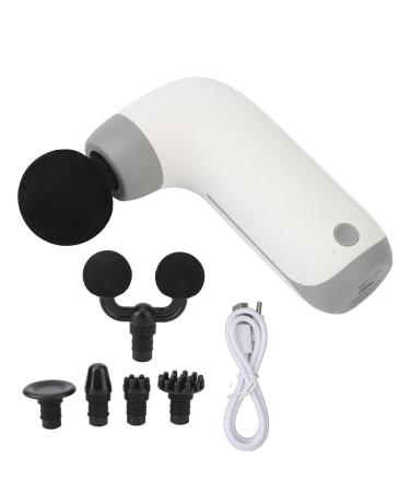 Mini massage gun for deep tissue muscle-depth tissue gun super quiet mini size reduced pain 3 levels strength percussion massage gun for restoring muscle