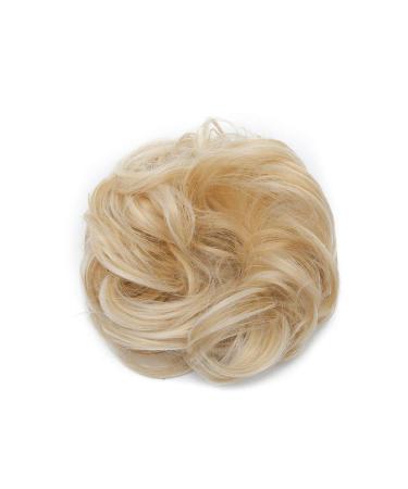 SEGO Hair Part Hair Tie Hair Extensions - Curly Bun & Messy Updos - Baby Blonde & Bleach Blond 30g - 86H613-1 - Buy Online on GoSupps.com
