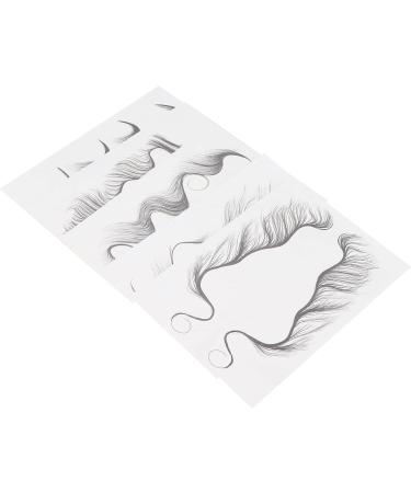 Fake Hairline Stickers 5 Sheets Hair Edge Tatto for DIY Hairstyling for Makeup - Buy Online on GoSupps.com