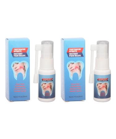 Angrek 2 piece of mouth care spray portable toothache-rubbererz spray gum care spray Anticavity mouth spray to preserve oral health 20ml