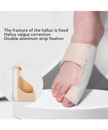 Adjustable Hammer Toe Straightener for Right Foot - Skin Color, Breathable, Relieve Stress with Removable Aluminum Strip - Buy Online on GoSupps.com