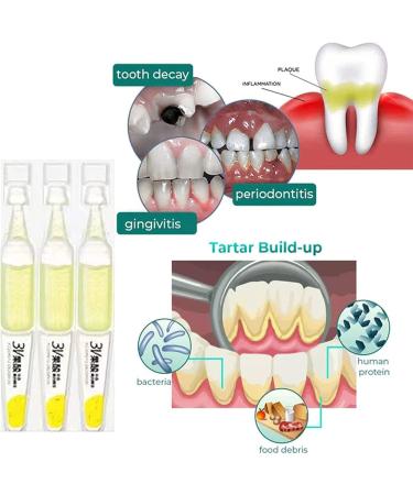  REPWEY 2 x TLOPA Toothpaste Bulbs Tooth Serum 3 V Fruit Acid Teeth Whitening Essence Stain Remover for Teeth - Buy Online on GoSupps.com