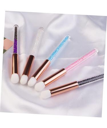 DRESSOOS 2pcs Nose Brush Soft Eyeshadow Brush Professional Makeup Tools Lady Parts Pink Aluminum Tube - Buy Online on GoSupps.com