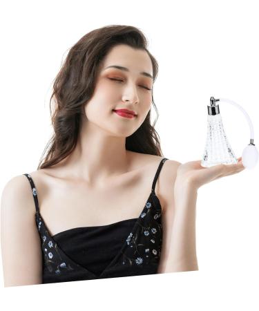 HAPINARY Perfume Bottle Refillable Perfume Spray Bottle Sprayer for Perfume Crystal Decor Retro Decor Antique Perfume Atomizers for Essential Oils Tassels Vintage White Glass Decorate - Buy Online on GoSupps.com