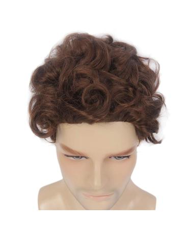 STfantasy Men Wigs - Layered Wavy Fluffy Cosplay Wig for Parties (Light Brown) - International Shipping - Buy Online on GoSupps.com