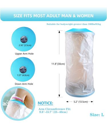 Waterproof PICC Line Sleeve Protector for Chemotherapy Treatment - Size L/Large - Buy Online on GoSupps.com