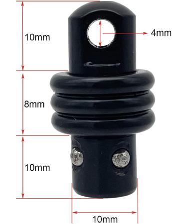 JooFn QD Adapter Swivel Stud for QD Swivel - Pack of 2 | High-Quality Swivel Studs - Buy Online on GoSupps.com
