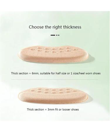 High Heel Shoe Pads for Women - Comfort Insoles & Size Adjuster - Beige Foot Pads Accessories - Buy Online on GoSupps.com