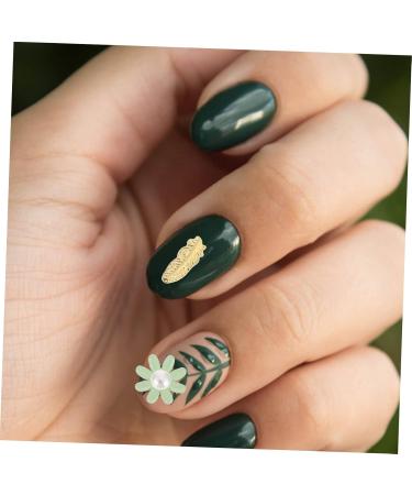 FRCOLOR Nail Decor 2 Boxes Nail Art Accessories Pearl Studs Pearl Jewelry Trendy Decor Pearl Nail Ornaments Nail Studs Charms Nail Jewelry Diy Pearl Flower Japanese Alloy Flower Nail Charm - Buy Online on GoSupps.com