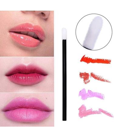 ZHIYE 100Pcs Disposable Lip Brushes - Rose Red Lipstick Applicator Tool Kit - Buy Online on GoSupps.com