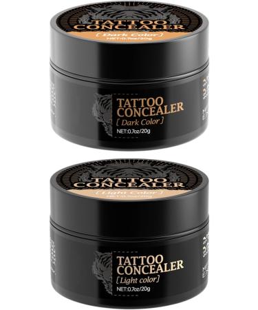 Couvre-couverture De La Peau - Couverture De La Peau Couvercle Cr me Corps Correcteur | Body Mark ACCEINER | 20 G L ger Hospitalier lev High Coverage Sweat Troo Toof Cosmetics Pour La Sc ne De La Pl Dark - Buy Online on GoSupps.com