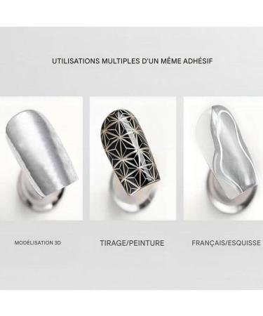 Metallic Gel for Painting | Polishing Gel for Manicures - Artistic Painting Decoration on UV/LED Mirror for Home Manicures Beginners Creative Design - Buy Online on GoSupps.com