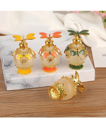 Dajidafu 3 Set of Decorative Glass Perfume Bottle Easy To Clean Wide Application Gifts Sturdy And Durable Decorative Perfume Bottle green green 3Set - Buy Online on GoSupps.com