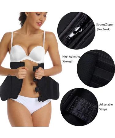 Hoplynn Neoprene Sweat Waist Trainer Corset Belt Women Black Medium - Buy Online on GoSupps.com