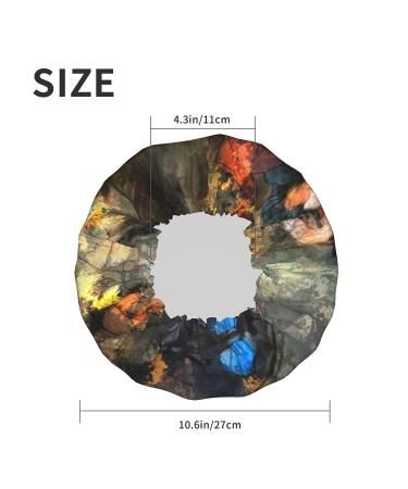 Musical Man Guitar Player Printed Shower Cap - Waterproof, Fits All Head Sizes and Hair Textures for Women - Buy Online on GoSupps.com