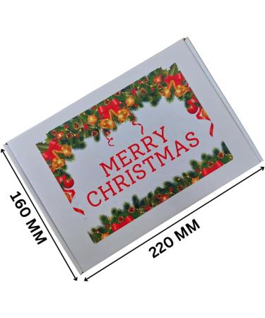 Christmas Milk Chocolate Assortment Sweet Gift Box Hamper Xmas Stocking Filler Christmas Treats Box - Santa Belt coin Santas Nutcracker Sprouts Stars 425g - Buy Online on GoSupps.com