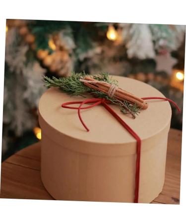 Alipis Box Dessert Containers with Lids Holder Perfume Carton Light Brown 12.5x12.5cm - Buy Online on GoSupps.com