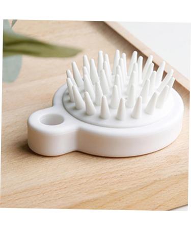 Beaupretty 4-Piece Bathroom Accessories Set Scalp Massage Brush & Hair Washing Scrubber - Japan White for Ultimate Clean & Relaxation - Buy Online on GoSupps.com