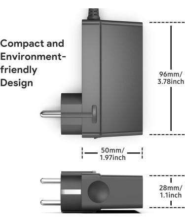 KFD 24V 1500mA Power Supply & Charger for Razor E-Scooter E200 E300 Crazy Cart | Universal Adapter & Spare Parts - Buy Online on GoSupps.com