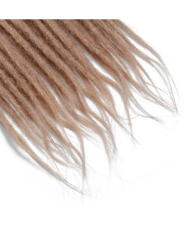 Dsoar 24-Inch Thin Synthetic Dreadlock Extensions - Handmade 0.6cm Long Crochet Hair 20 Strand Soft Dreads for Hip-Hop Style - Color 24# - Buy Online on GoSupps.com