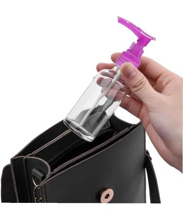 NJIAME 4-Pack 100ml Empty Plastic Dispenser Pump Bottles for Lotion Shampoo & Massage Oil Travel-Friendly Random Colors - Buy Online on GoSupps.com
