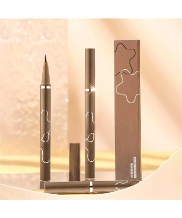  Generisch Fine waterproof precise liquid black eyeliner pencil for women 1 ml. Clean brush compatible with the Power Den function (Black One Size) - Buy Online on GoSupps.com