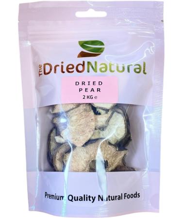 Dried Pear Slices 1 KG %100 Natural Food Premium Quality - The Dried Natural - Buy Online on GoSupps.com