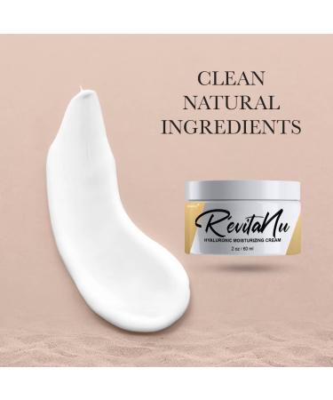 Revitanu Hyaluronic Moisturizing Cream - Intense Hydration & Anti-Aging | International Shipping Available - Buy Online on GoSupps.com