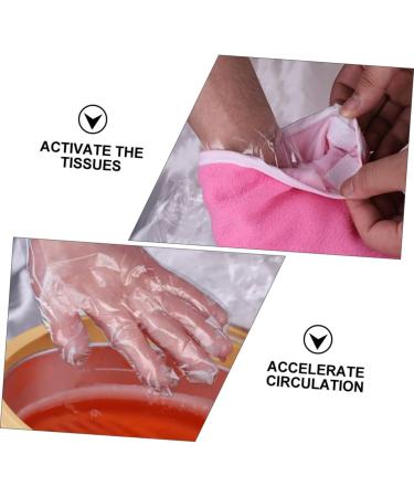 NOLITOY Ensemble de Soin des Mains Pieds Taille Unique en Coton Blanc Hydratant pour Gommage Exfoliant Spa Usage Domestique Couleur Al atoire - Buy Online on GoSupps.com