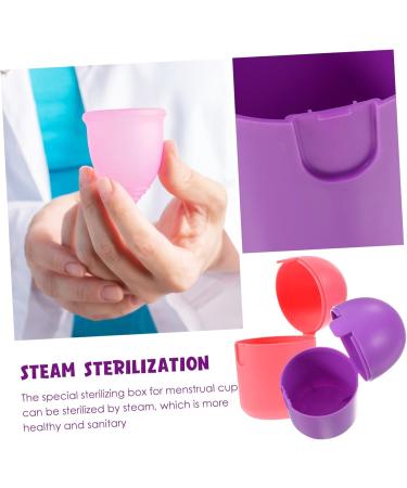 Healeeved 6-Pack Menstrual Cups - Eco-Friendly Comfortable & Discreet Female Hygiene Solution for Women - Buy Online on GoSupps.com
