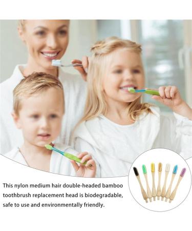 SUICRA 7pcs Lightweight Manual Toothbrushes - Portable Reusable Degradable Eco-Friendly Toothbrushes for Women - International Shipping Available - Buy Online on GoSupps.com
