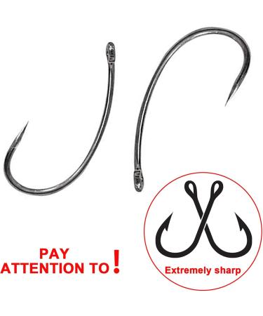 Shop GZLCEU 18-Piece Stainless Steel Fishing Hooks - Handmade Carp Accessories with Braided Cord - Buy Online on GoSupps.com