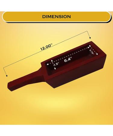 100 oz Troy Ounce Loaf Ingot Mold for Metal Casting - Gold, Silver, Brass, Copper, Aluminum - Simond Store - Buy Online on GoSupps.com