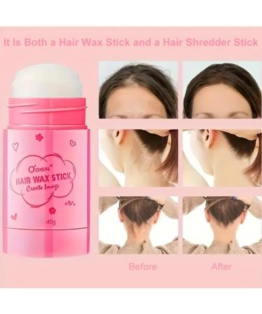 Wax Stick Hair Cire Cheveux Cire Cheveux Femme Stick Cheveux Plaquage Sticks Cire Cheveuxs B ton Cire Pour Perruques Cheveux Non Grasse pour Cheveux Rebelles Bord Frisotti 40 g (Lot de 1) - Buy Online on GoSupps.com