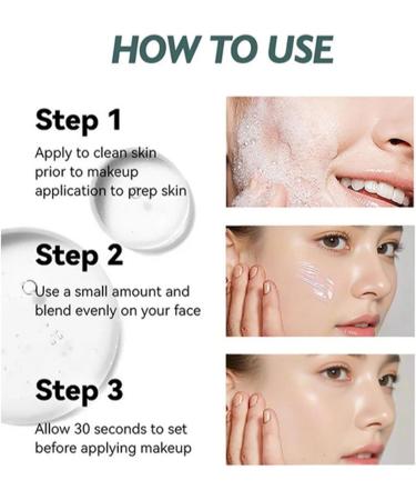 Makeup Primer Face Primer - 15ml Nourishing Moisturizing Matte Face Primer | Brightening Liquid Makeup Base Perfecting and Smoothing for Oil Control - Buy Online on GoSupps.com