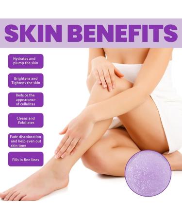 Brightening Body Scrub Skin Cleansing Gel Mud Scrub Anti-Wrinkle Anti-Cellulite Body Scrub for Women Exfoliates and Moisturizes Skin - Buy Online on GoSupps.com