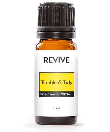 Tumble & Tidy Essential Oil Blend by REVIVE Essential Oils - 100% Pure Therapeutic Grade for Diffuser Humidifier Massage Aromatherapy Skin & Hair Care Tumble and Tidy 0.34 Fl Oz (Pack of 1)