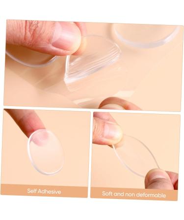 FRCOLOR 12 Pairs Clear Heel Stickers for Women - Non-Slip Foot Grips & Heel Massage Pads - Buy Online on GoSupps.com