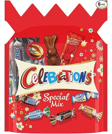CELEBRATIONS - Assortment of chocolates - Special Mix 224g (Pack of 6) - Buy Online on GoSupps.com