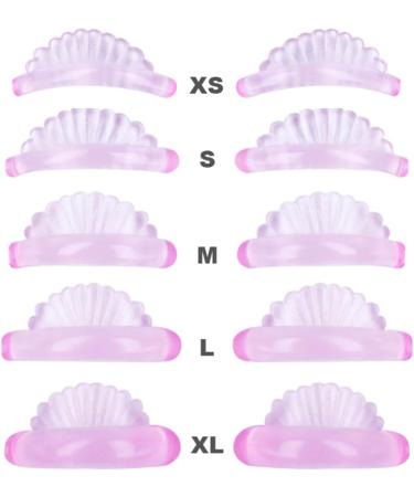 Fukamou Eyelash Lift Pads - Seashells Design Lashes Makeup Tools Self-Adhesive Lash Lift Tool Lash Lifting Pads Lashes Makeup Tools Reusable Silicone for Daily Makeup - Buy Online on GoSupps.com