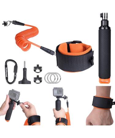Action Camera Floating Hand Grip with Safety Wrist Strap - for GoPro, Sony, Insta360, Olympus, Akaso - Ideal for Underwater Camcorder, Diving, Surfing, Snorkeling, Rafting, Kayaking, Scuba diving - Buy Online on GoSupps.com