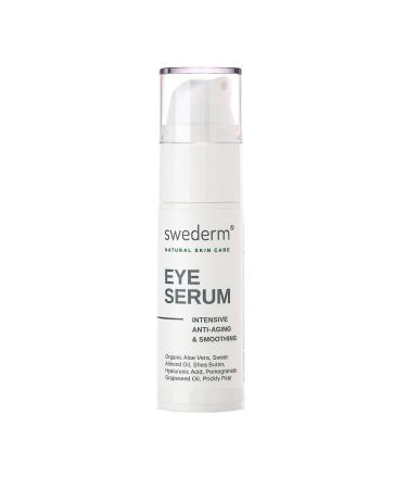 swederm EYE Serum 30 ml - Eye Serum - Eye Serum - Anti-Wrinkle Serum - Eye Care for Women - Hyaluronic Acid Against Dark Circles - Against Wrinkles - Made in Italy