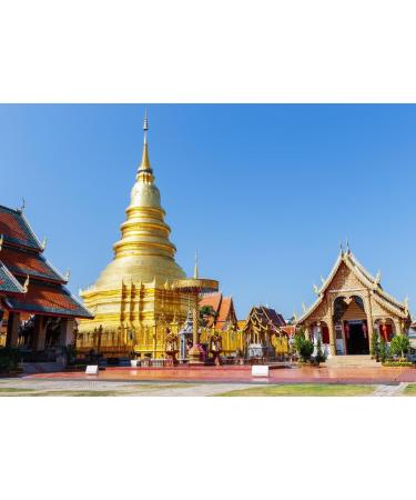 Lais Puzzle Pagoda at Wat Phra That Hariphunchai in Lamphun in the north of Thailand 1000 pieces - Buy Online on GoSupps.com