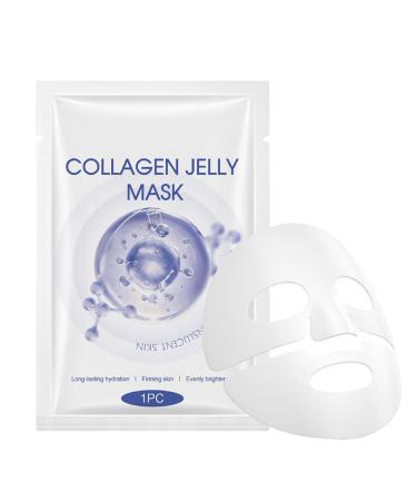 Peel-Off Face Mask Moisturizing and Brightening Facial Care | Enveloping Moisturizing Gel Mask For Dry and Oily Sensitive Skin Young Girls Daily Night and Travel Use