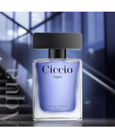 Ciccio_Aqua Eau De perfume for Men with Bergamot Lemon Mandarin and Lavender | Premium Long Lasting Luxury Fragrance Scent|Perfect Perfume for Summer 50ml - Buy Online on GoSupps.com
