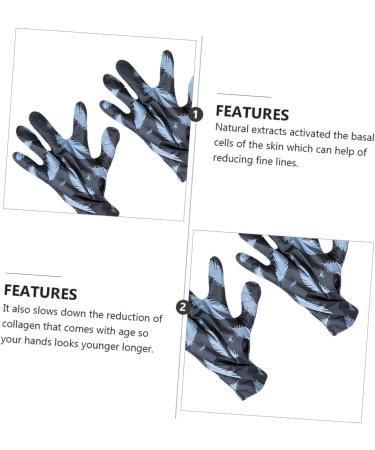 Healeved 3 Pairs Hand Sleeping Gloves Dry Hands Hand Cream Hand Moisturizing Gloves Bedtime Gloves Moisturizing Gloves for Dry Hands Spa Aluminum Platinum Paper Whitening - Buy Online on GoSupps.com