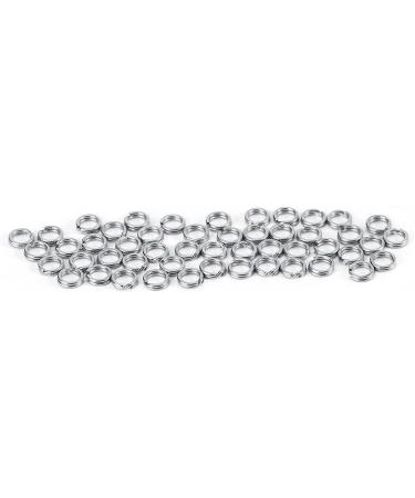 Buy Split Rings Stainless Steel Fishing Tackle - Double Circle Connector 50/100pcs Size 10 | High-Quality Fishing Gear - Buy Online on GoSupps.com