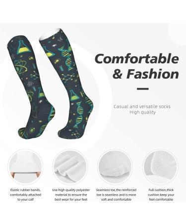 Midcentury Modern Science Compression Socks for Men & Women | 15-20 mmHg Circulation Support for Running & Cycling - Buy Online on GoSupps.com