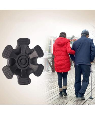 HNYG 3/4 inch 6-Pack Non-Skid Rubber Cane Tips - Heavy Duty Replacement Feet for Walking Canes - Buy Online on GoSupps.com